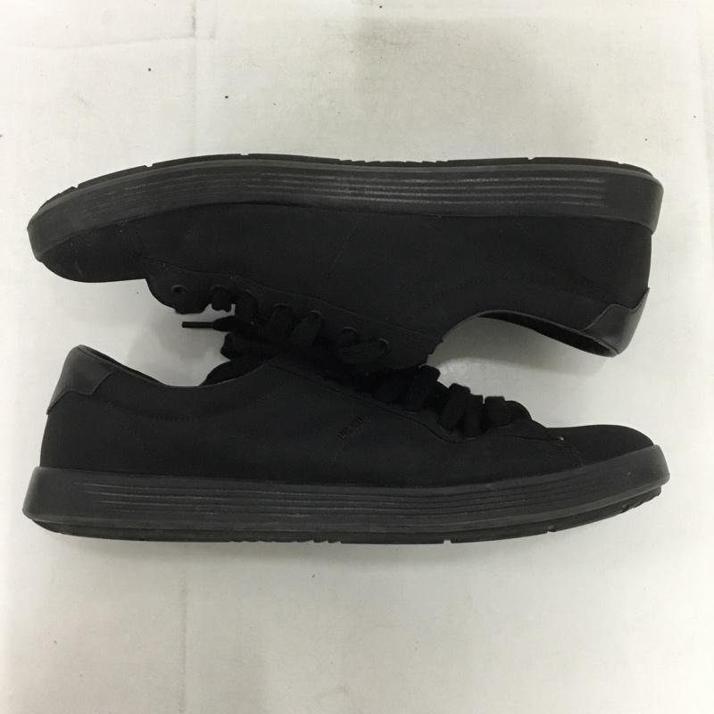 プラダ PRADA スニーカー スニーカー 4E 2860 9 ローカット ロゴ、文字 黒 / ブラック /  メンズ USED 古着 中古 10149669