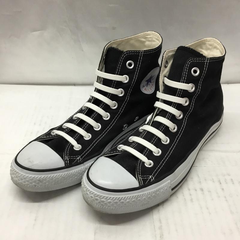 コンバース CONVERSE スニーカー スニーカー 1607 ハイカット 26cm 26.0cm ロゴ、文字 黒 / ブラック /  メンズ USED 古着 中古 10106531
