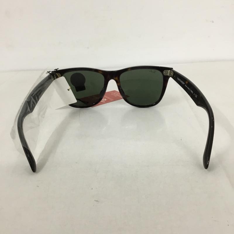 レイバン Ray-Ban めがね・サングラス サングラス RB2140-F WAYFARER カラーレンズ ケース付き ロゴ、文字 茶 / ブラウン /  メンズ USED 古着 中古 10129422