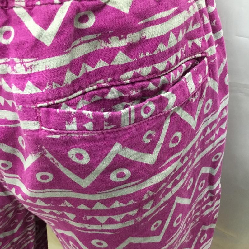 コロンビア Columbia パンツ ショートパンツ ハーフパンツ XL 総柄 紫 / パープル /  メンズ USED 古着 中古 10108756