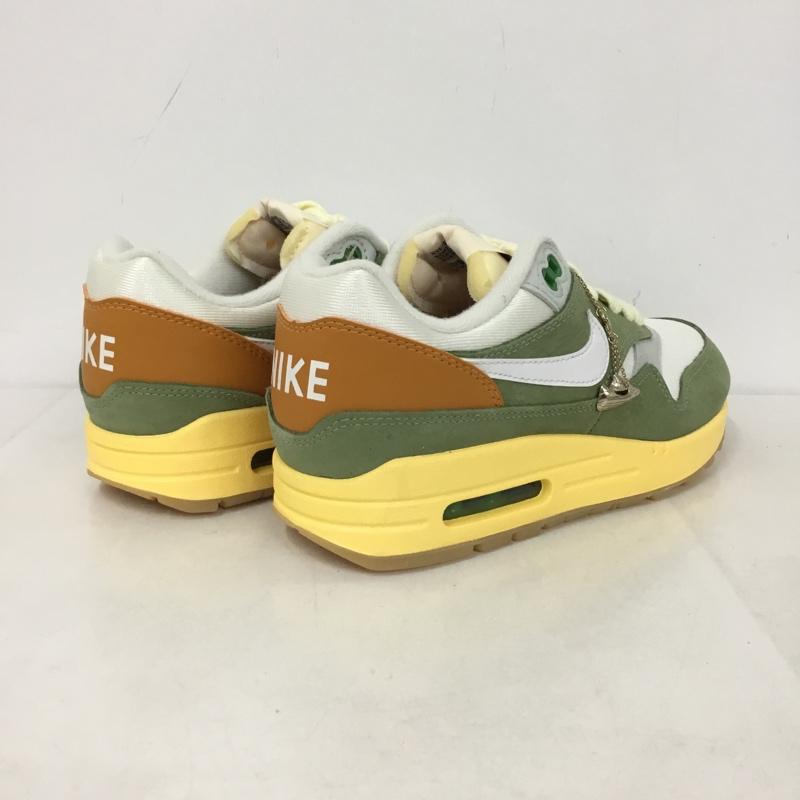 ナイキ NIKE スニーカー スニーカー FD0395 386 WMNS AIR MAX 1 PREMIUM Think Tank 22.5cm 箱有 22.5cm ロゴ、文字 カーキ / カーキ / X 白 / ホワイト /  レディース USED 古着 中古 10145590