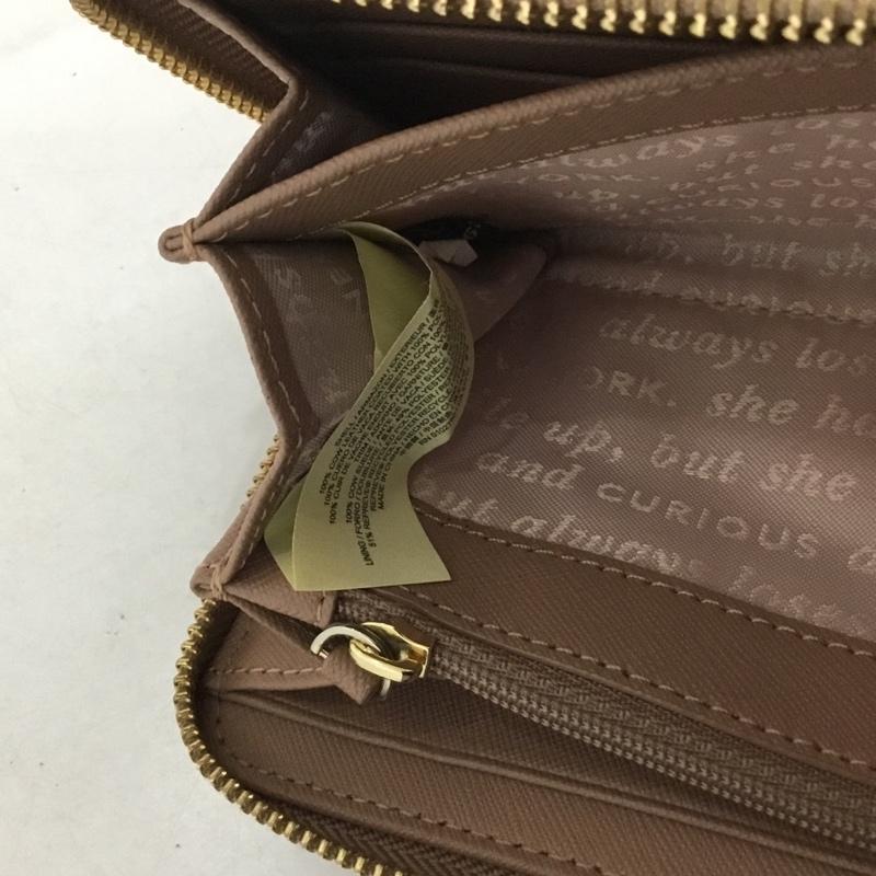 ケイトスペード Kate Spade 財布 長財布 ラウンドファスナー ロングウォレット うさぎ  桃 / ピンク /  レディース USED 古着 中古 10138493