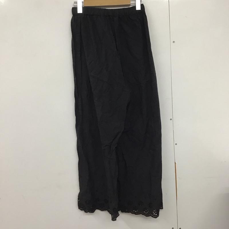 スタディオクリップ studio CLIP ボトムス ボトムス FREE 無地 黒 / ブラック /  レディース USED 古着 中古 10140767