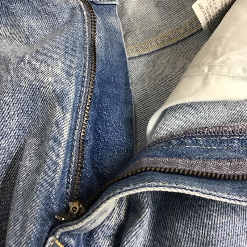 ザラ ZARA パンツ ショートパンツ 7223 028 406 デニム タグ付き 無地 水色 / ライトブルー /  レディース USED 古着 中古 10108320