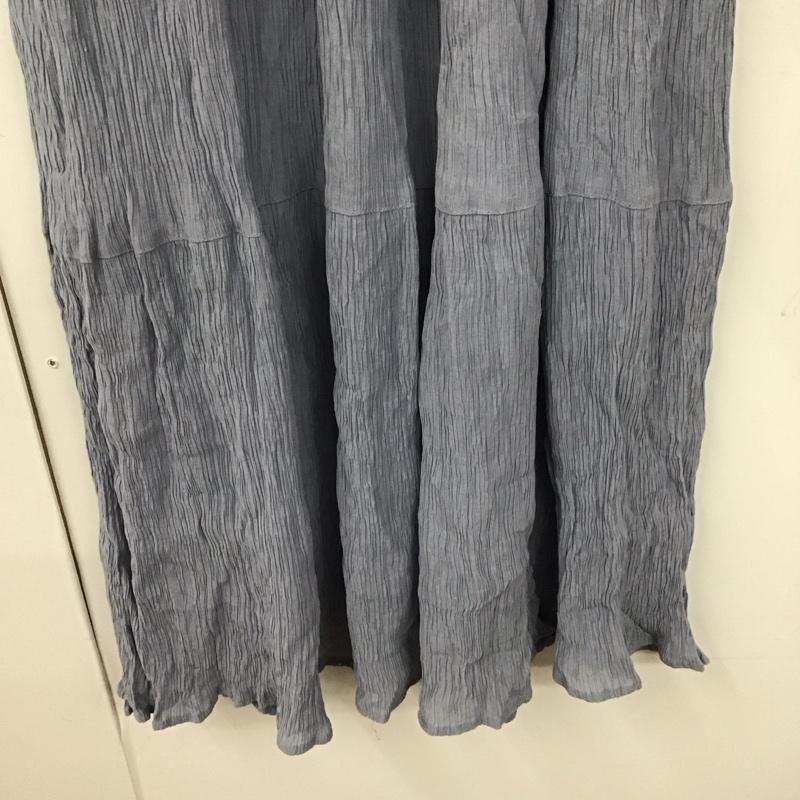 オリーブデオリーブ OLIVE des OLIVE ワンピース ロングスカート FREE 無地 水色 / ライトブルー /  レディース USED 古着 中古 10128904