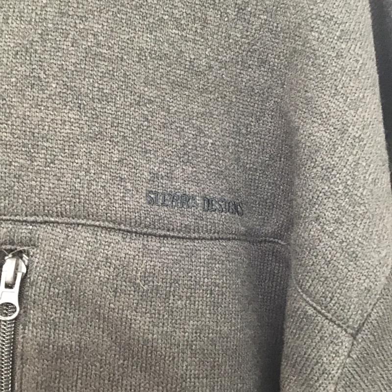 シェラデザイン SIERRA DESIGNS パーカー 長袖 ジップアップパーカージャケット アウター L 無地 茶 / ブラウン /  メンズ USED 古着 中古 10139757