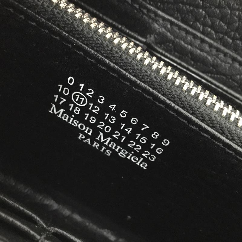 メゾン マルジェラ Maison Margiela 財布 長財布 ラウンドファスナー 無地 黒 / ブラック /  メンズ USED 古着 中古 10145163