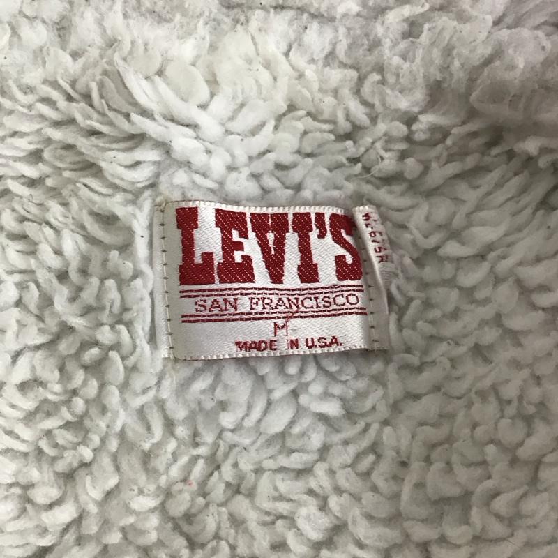 リーバイス Levi s ジャケット、上着 ジャケット、ブレザー デニムジャケット カラージャケット 長袖ジャケット ブルゾン M 無地 インディゴ / インディゴ /  メンズ USED 古着 中古 10124803