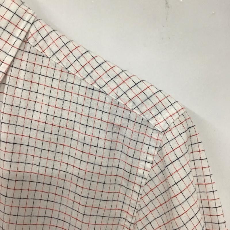 アベイシングエイプ A BATHING APE シャツ、ブラウス 半袖 半袖シャツ チェックシャツ ボタンダウンシャツ M チェック マルチカラー / マルチカラー /  メンズ USED 古着 中古 10136193