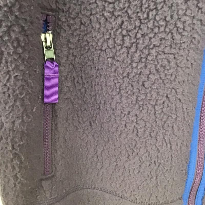 パタゴニア patagonia ジャケット、上着 ジャンパー、ブルゾン 22801fa20 レトロパイルジャケット ジップアップフリースジャケット M ロゴ、文字 紫 / パープル /  メンズ USED 古着 中古 10148025