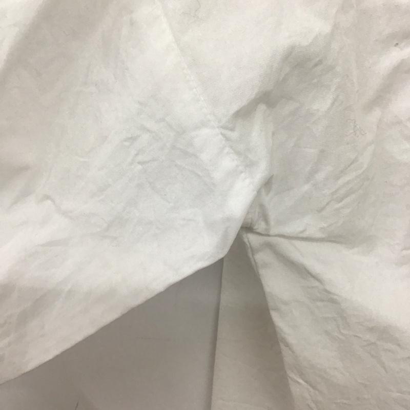 ザラ ZARA シャツ、ブラウス 長袖 8517 379 250 ショート丈 クロップド丈 ラインストーン L  白 / ホワイト /  レディース USED 古着 中古 10149501