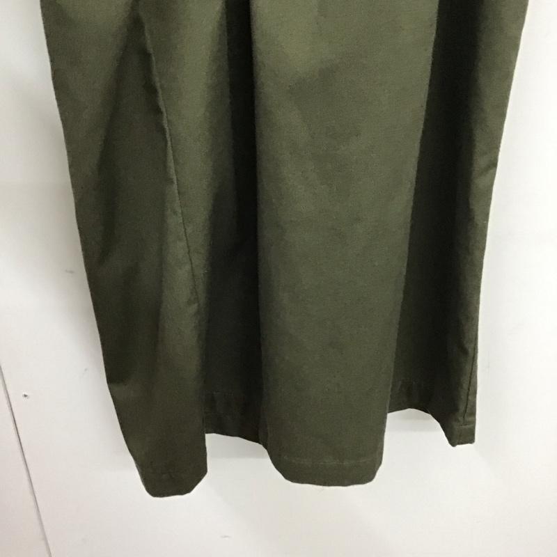 ニコアンド niko and... ボトムス ボトムス L 無地 カーキ / カーキ /  レディース USED 古着 中古 10131605