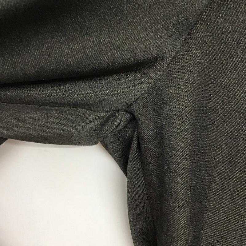 アプレジュール apres jour ボトムス ボトムス ラップリボンワイドパンツ タグ付 LL 無地 チャコールグレー / チャコールグレー /  レディース USED 古着 中古 10132755