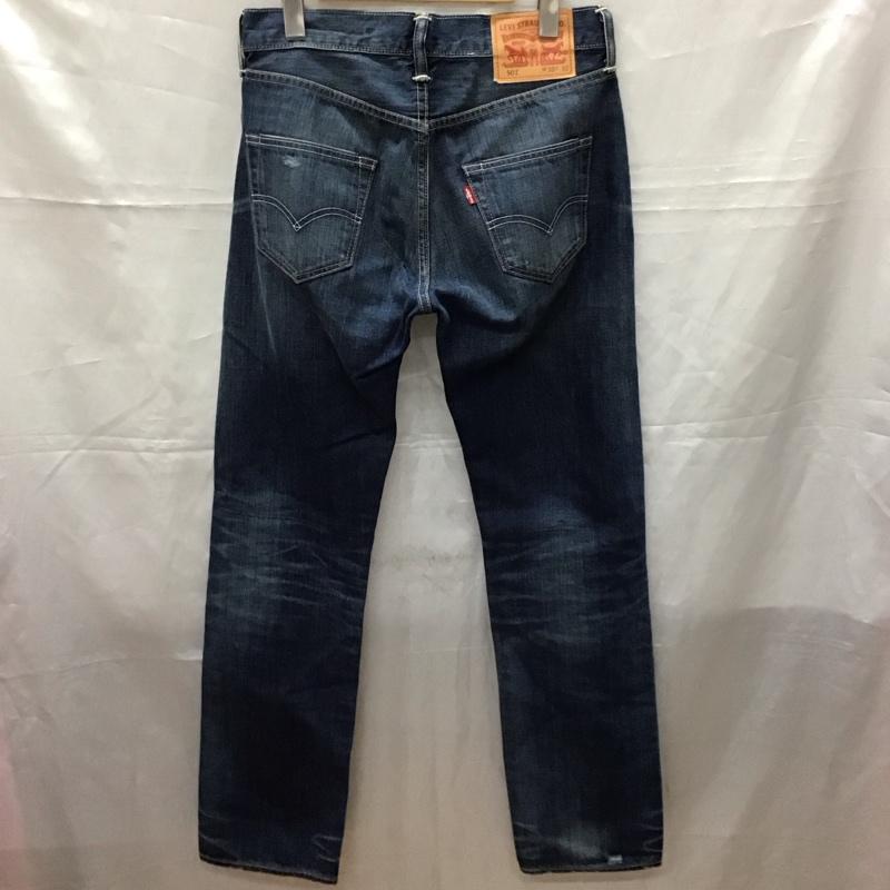 リーバイストラウスアンドコー Levi Strauss & co. パンツ デニム、ジーンズ デニムパンツ ストレートパンツ ワイドパンツ カジュアルパンツ 30インチ 無地 インディゴ / インディゴ /  メンズ USED 古着 中古 10114382