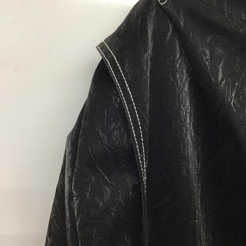 オウン OWN ジャケット、上着 ジャケット、ブレザー ジップアップジャケット アウター カラージャケット 無地 黒 / ブラック /  メンズ USED 古着 中古 10135490