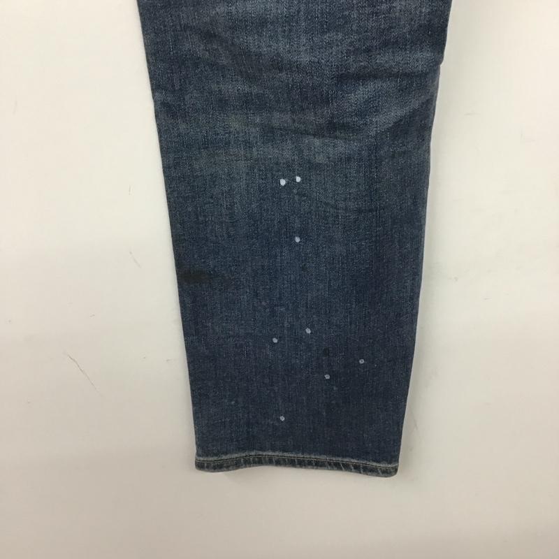 ギャップ GAP パンツ デニム、ジーンズ デニムパンツ スリムパンツ カジュアルパンツ ストレッチパンツ 36インチ ダメージ加工 インディゴ / インディゴ /  メンズ USED 古着 中古 10148344
