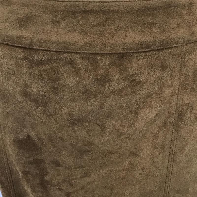 アズールバイマウジー AZUL BY MOUSSY スカート ロングスカート M 無地 茶 / ブラウン /  レディース USED 古着 中古 10121400