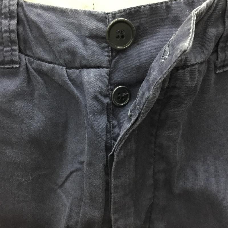 ヘルムートラング HELMUT LANG パンツ ショートパンツ ショートパンツ ハーフパンツ カジュアルパンツ 46 無地 紺 / ネイビー /  メンズ USED 古着 中古 10113328