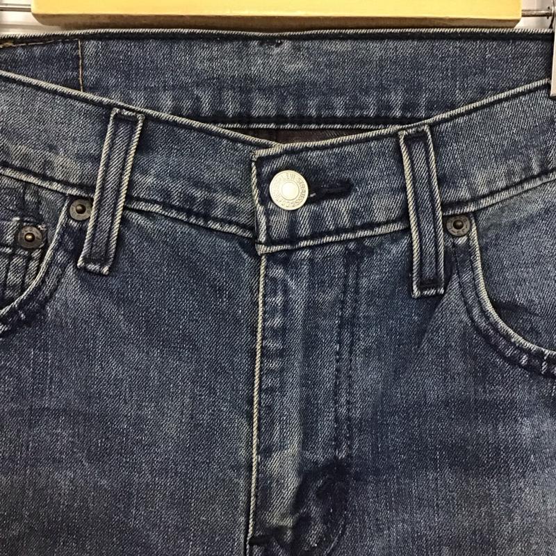 リーバイストラウスアンドコー Levi Strauss & co. パンツ デニム、ジーンズ デニムパンツ スリムパンツ カジュアルパンツ ストレッチパンツ 29インチ 無地 インディゴ / インディゴ /  メンズ USED 古着 中古 10136811