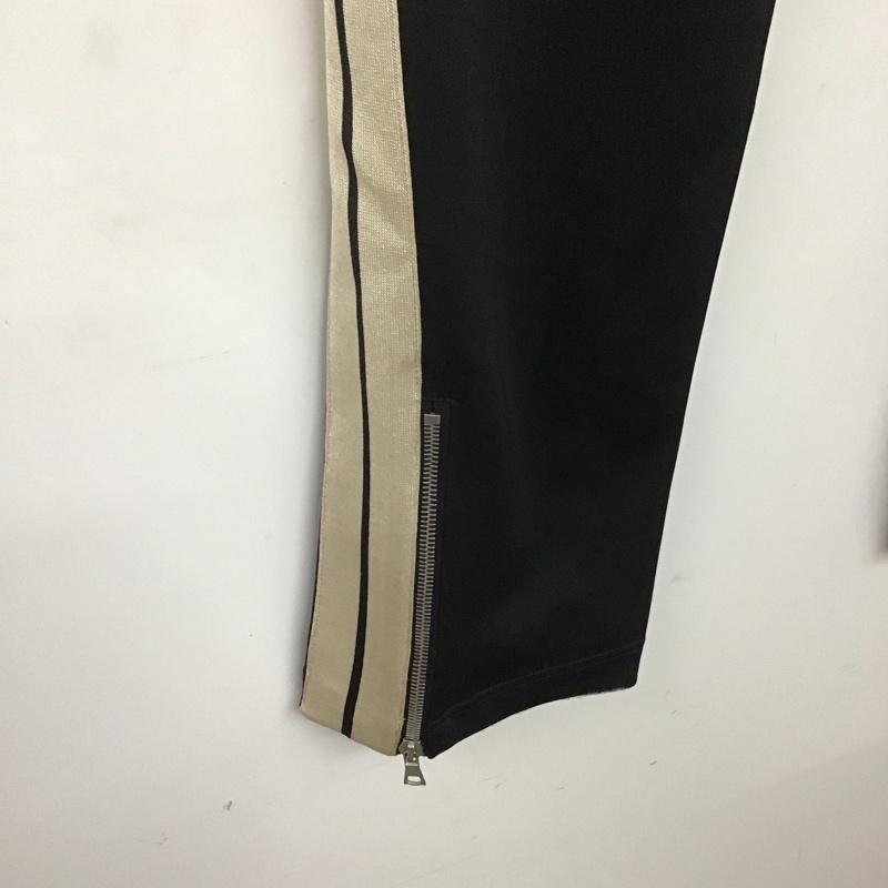 モンクレール MONCLER パンツ ワークパンツ、ペインターパンツ g209l8h00004 899a1 トラックパンツ PalmAngels ジャージ L ロゴ、文字 黒 / ブラック /  メンズ USED 古着 中古 10142124