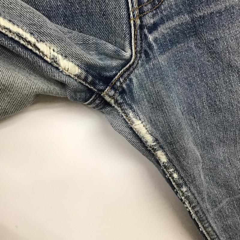 リーバイストラウスアンドコー Levi Strauss & co. パンツ デニム、ジーンズ デニムパンツ ワイドパンツ カジュアルパンツ 31インチ 無地 インディゴ / インディゴ /  メンズ USED 古着 中古 10129514