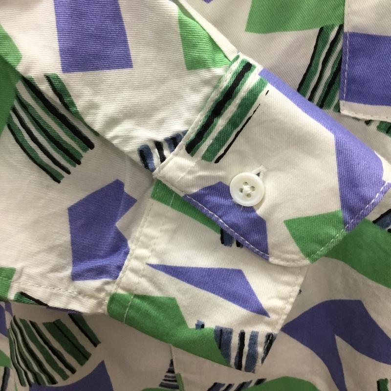 ニコアンド niko and... シャツ、ブラウス 長袖 ON92MA03TO オープンカラーシャツ 開襟 タグ付き 3 総柄 マルチカラー / マルチカラー /  メンズ USED 古着 中古 10114793