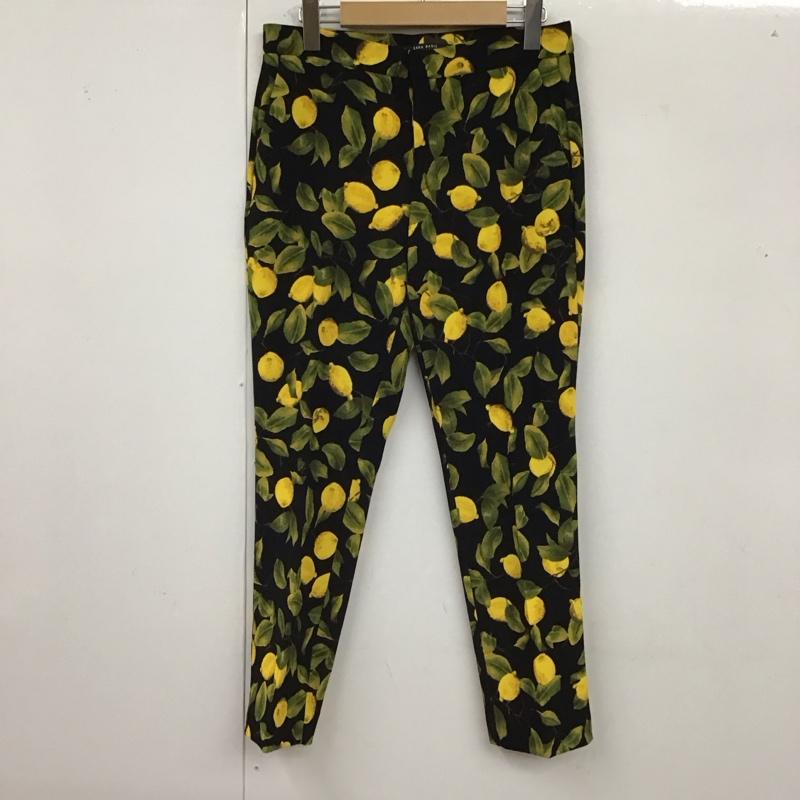 ザラベーシック ZARA BASIC パンツ ワークパンツ、ペインターパンツ カジュアルパンツ スリムパンツ ストレートパンツ ストレッチパンツ S プリント マルチカラー / マルチカラー /  レディース USED 古着 中古 10122556