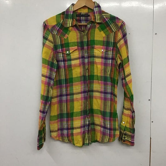 ラルフローレン RALPHLAUREN シャツ、ブラウス 長袖 9 チェック マルチカラー / マルチカラー /  レディース USED 古着 中古 10140363