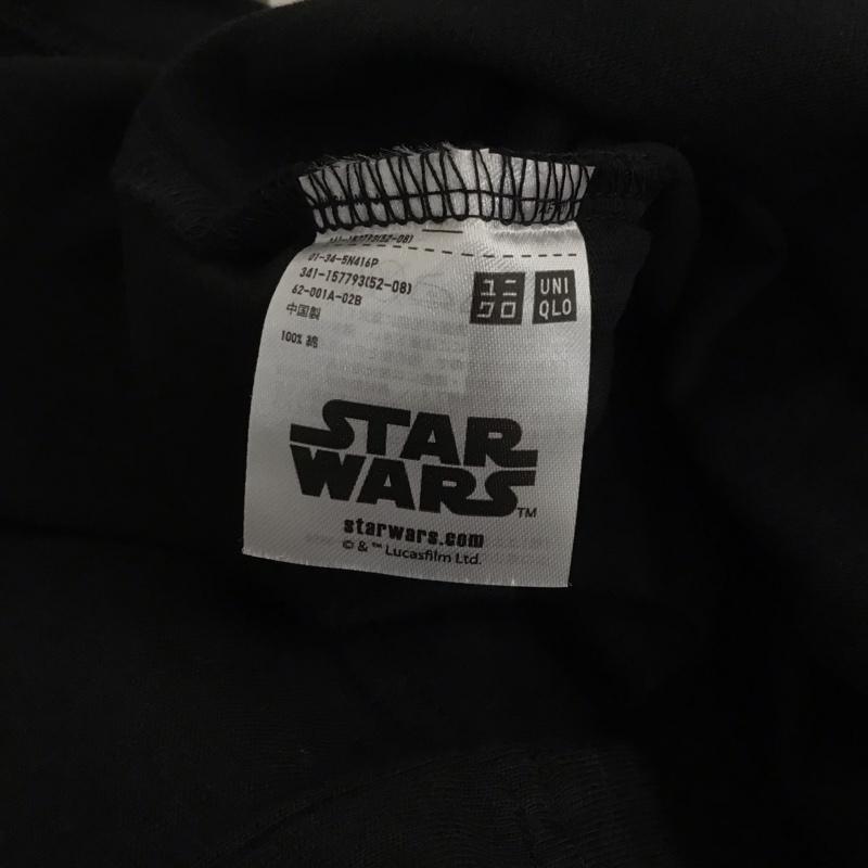 ユニクロ UNIQLO Tシャツ 半袖 341-157793 半袖Tシャツ プリントTシャツ スターウォーズ S プリント 黒 / ブラック /  メンズ USED 古着 中古 10137818