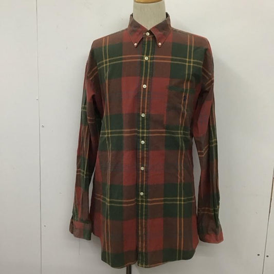 ラルフローレン RALPHLAUREN シャツ、ブラウス 長袖 長袖シャツ カラーシャツ ポケットシャツ 長袖カットソー チェックシャツ ボタンダウンシャツ L チェック マルチカラー / マルチカラー /  メンズ USED 古着 中古 10107012