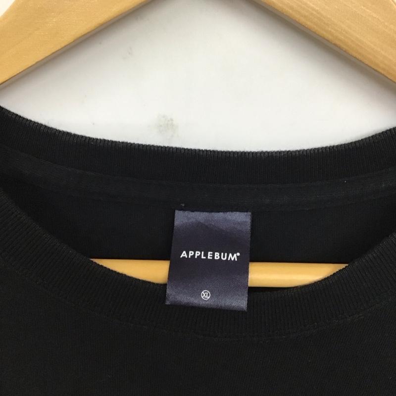 アップルバム APPLEBUM Tシャツ 半袖 XL プリント 黒 / ブラック /  メンズ USED 古着 中古 10128559