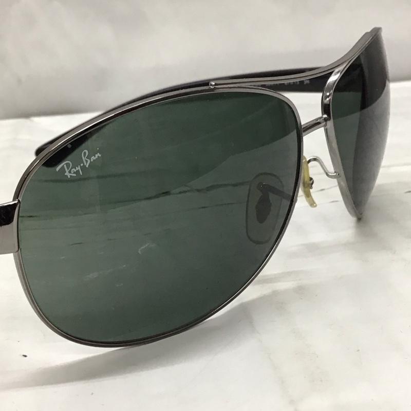 レイバン Ray-Ban めがね・サングラス サングラス RB3386 オーバル ロゴ、文字 黒 / ブラック /  メンズ USED 古着 中古 10114536