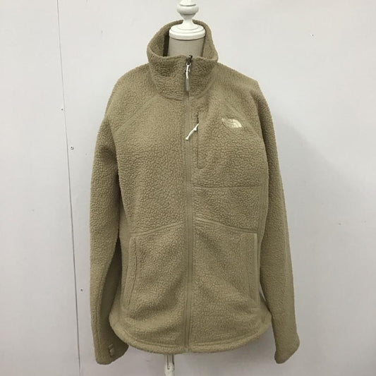 ザノースフェイス THE NORTH FACE ジャケット、上着 ジャケット、ブレザー 4501457661 TC2D TM2D フリース M ロゴ、文字 ベージュ / ベージュ /  レディース USED 古着 中古 10108220