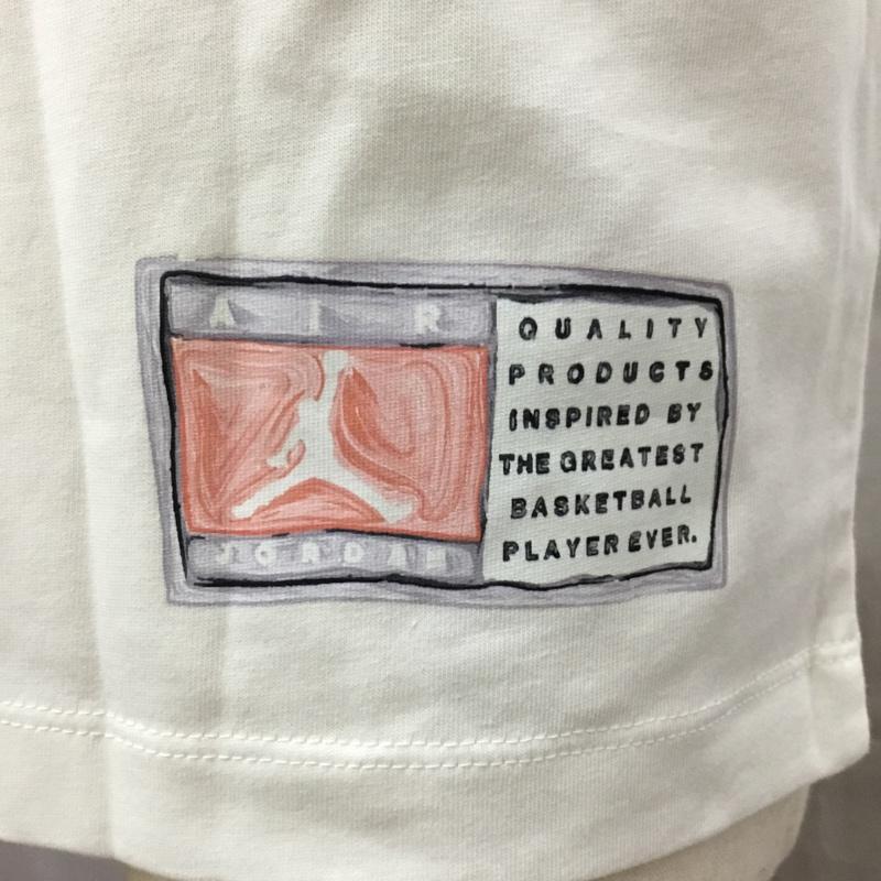 エアジョーダン AIR JORDAN Tシャツ 半袖 FN5967-133 フライト エッセンシャルTシャツ XL プリント 白 / ホワイト /  メンズ USED 古着 中古 10113430