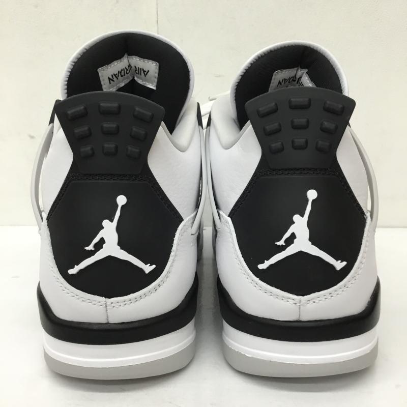 ナイキ NIKE スニーカー スニーカー DH6927-111 Air Jordan 4 Military Black ナイキ エアジョーダン 4 ミリタリー ブラック 28.5cm ロゴ、文字 白 / ホワイト / X 黒 / ブラック /  メンズ USED 古着 中古 10136328