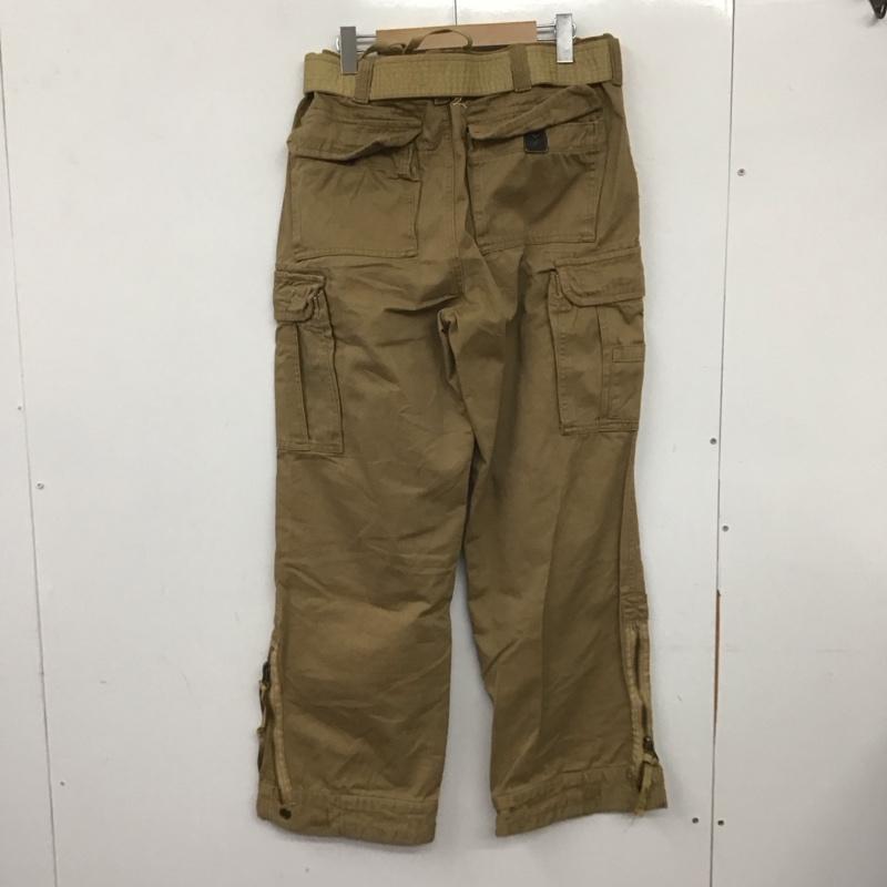 アバクロンビーアンドフィッチ ABERCROMBIE&FITCH パンツ ワークパンツ、ペインターパンツ ワイドパンツ カジュアルパンツ ワークパンツ ミリタリーパンツ L 無地 茶 / ブラウン /  メンズ USED 古着 中古 10139880