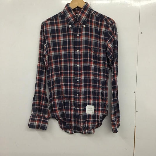 トムブラウン THOM BROWNE シャツ、ブラウス 長袖 ボタンダウンシャツ チェック マルチカラー / マルチカラー /  メンズ USED 古着 中古 10140326