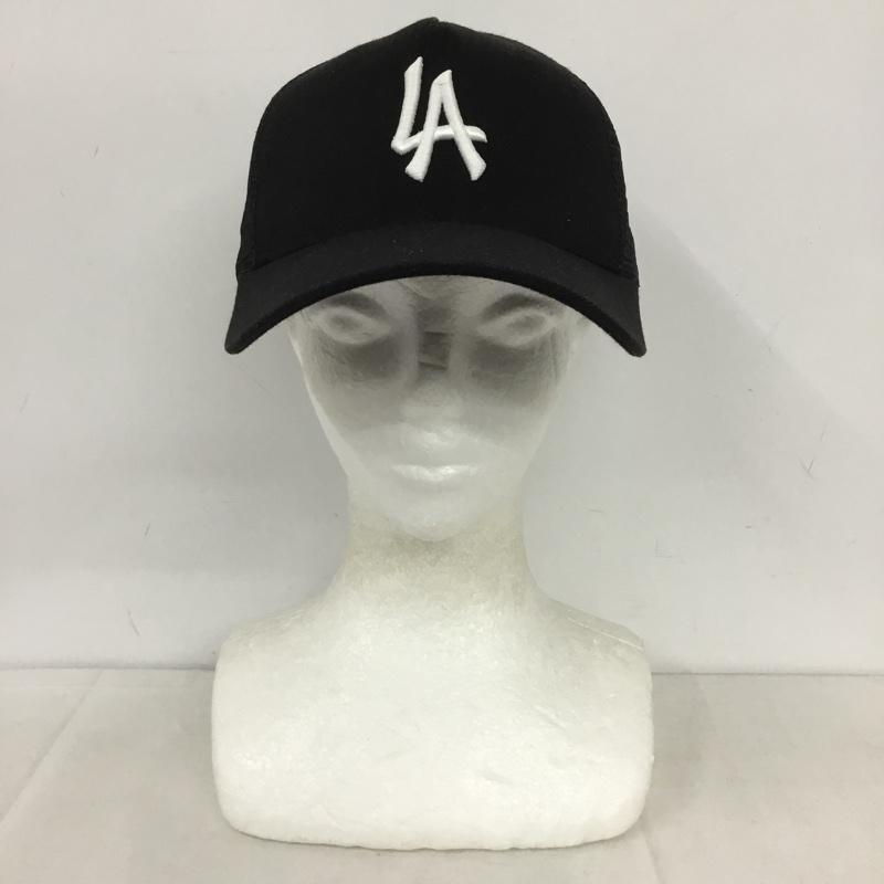 スタンプド STAMPD 帽子 キャップ メッシュキャップ ロゴ、文字 黒 / ブラック /  メンズ USED 古着 中古 10138345