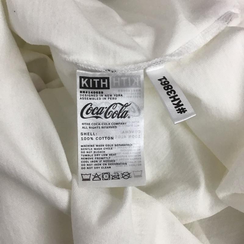 キス KITH Tシャツ 半袖 kh3861-101 KITHNYCCOCACOLAMACHINEVINTAGETEE プリントTシャツ XL プリント 白 / ホワイト /  メンズ USED 古着 中古 10144171