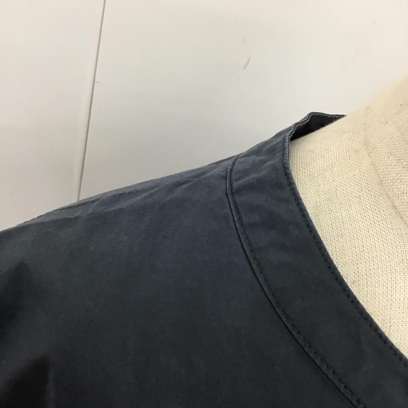 スタディオクリップ studio CLIP ワンピース ロングスカート cr195003-1 半袖ワンピース ロングワンピース フレアワンピース M 無地 紺 / ネイビー /  レディース USED 古着 中古 10113256