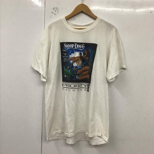 古着 USED Tシャツ 半袖 snoopdogg malice n. wonderland 00s ラップT 半袖カットソー プリントTシャツ XL プリント 白 / ホワイト /  メンズ USED 古着 中古 10130104