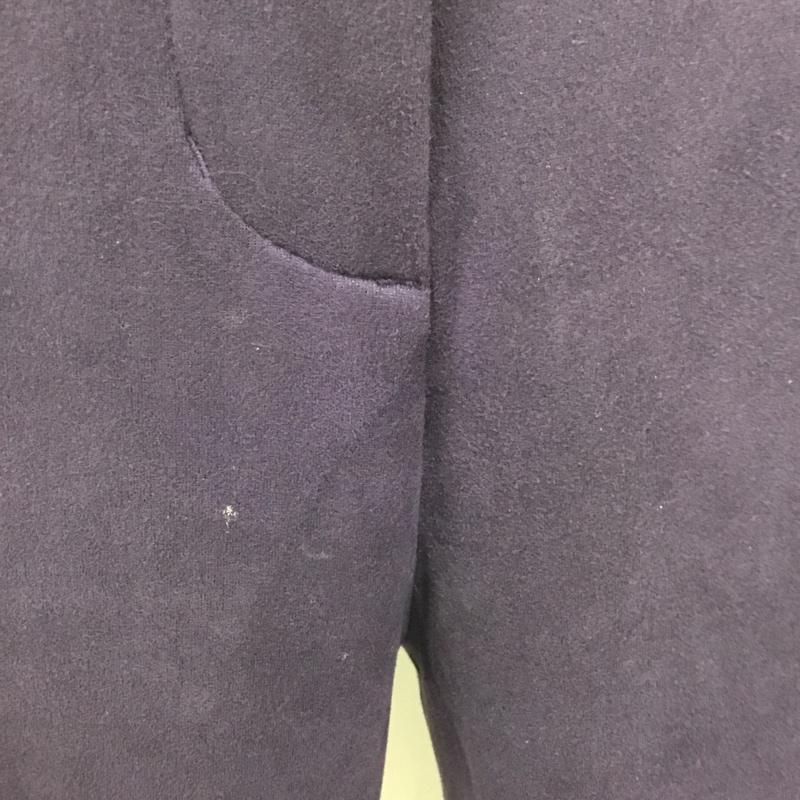 ジーナシス JEANASIS ボトムス ボトムス JS050505TS スリットパンツ ヌバックライクフレアパンツ M 無地 紫 / パープル /  レディース USED 古着 中古 10107028