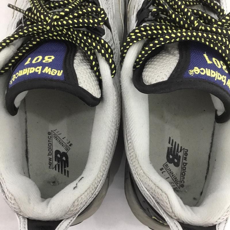 ニューバランス New Balance スニーカー スニーカー M801 AT 28cm 28.0cm ロゴ、文字 灰 / グレー / X 黒 / ブラック /  メンズ USED 古着 中古 10142716