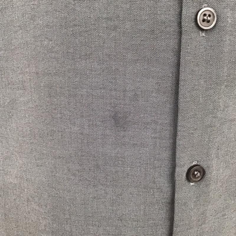センスオブプレイス SENSEOFPLACE セットアップ セットアップ aa15-13c129 リネンライクレギュラーカラーシャツ カジュアルパンツ L 無地 灰 / グレー /  メンズ USED 古着 中古 10112744