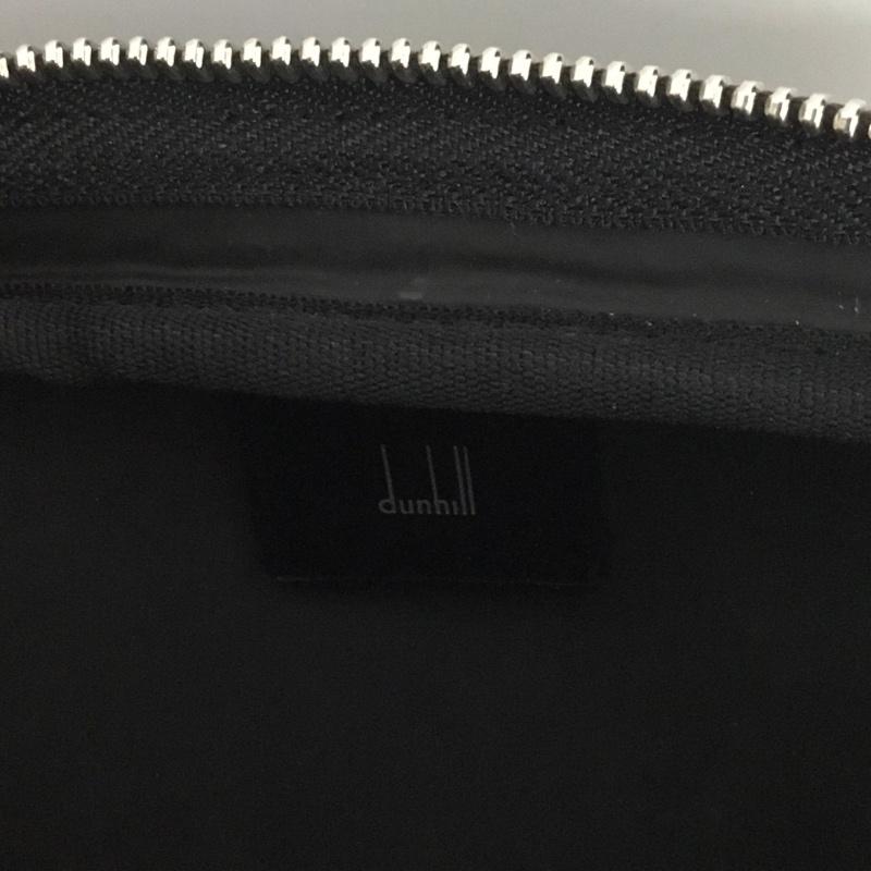 ダンヒル DUNHILL セカンドバッグ セカンドバッグ クラッチバッグ ロゴ、文字 黒 / ブラック /  メンズ USED 古着 中古 10146896