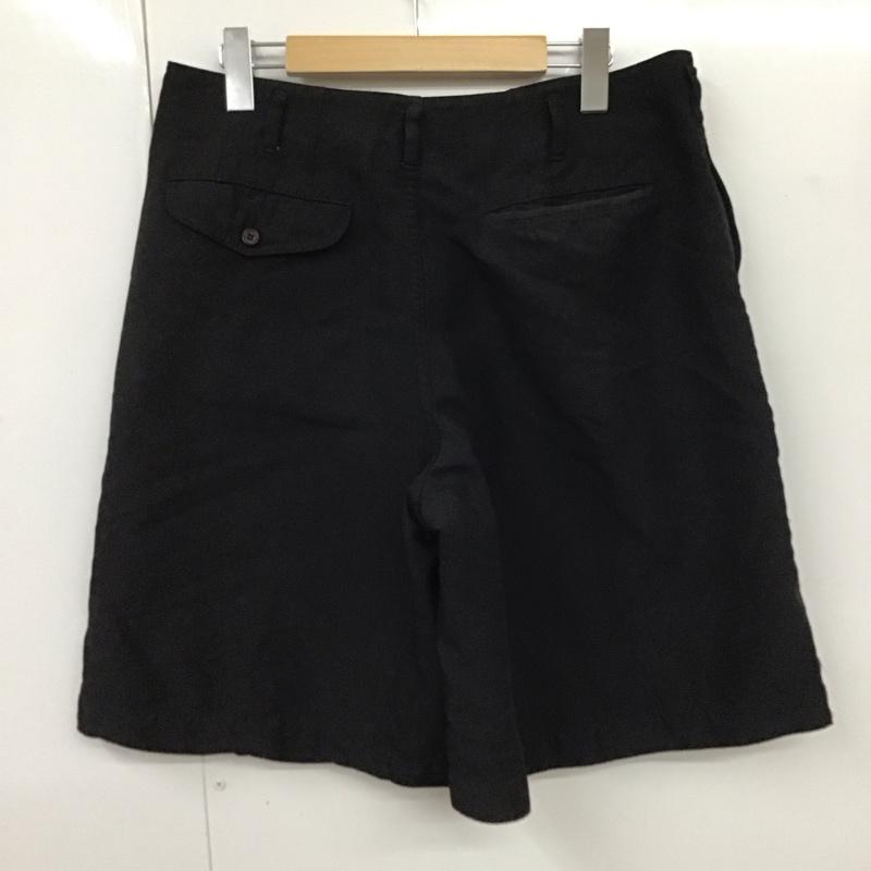 コムデギャルソンオムドゥ COMME des GARCONS HOMME DEUX パンツ ショートパンツ ショートパンツ ハーフパンツ カジュアルパンツ M 無地 黒 / ブラック /  メンズ USED 古着 中古 10115301