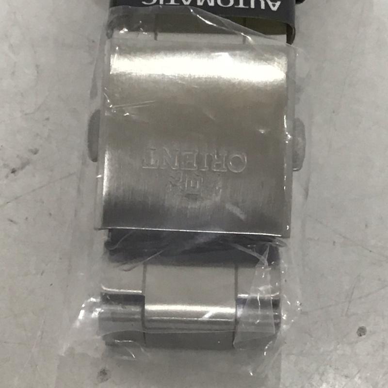 オリエント ORIENT 腕時計 アナログ（自動巻き） RN-AK0401L スポーツ ロゴ、文字 銀 / シルバー / X 紺 / ネイビー /  メンズ USED 古着 中古 10134045
