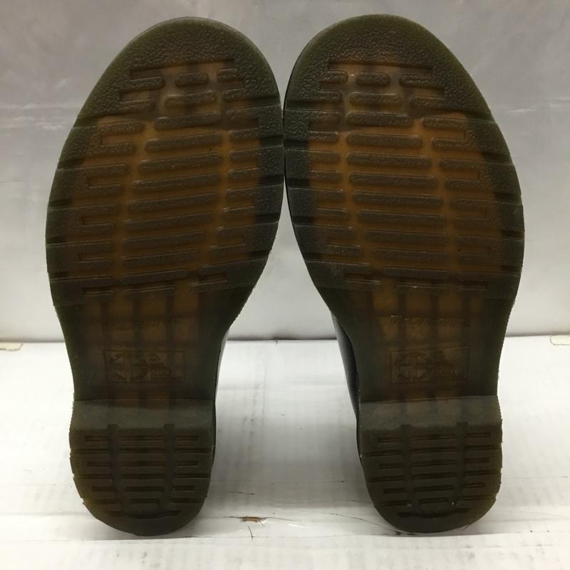 ドクターマーチン Dr.Martens 革靴 革靴 11838 3ホール UK9 US：10 無地 黒 / ブラック /  メンズ USED 古着 中古 10106653