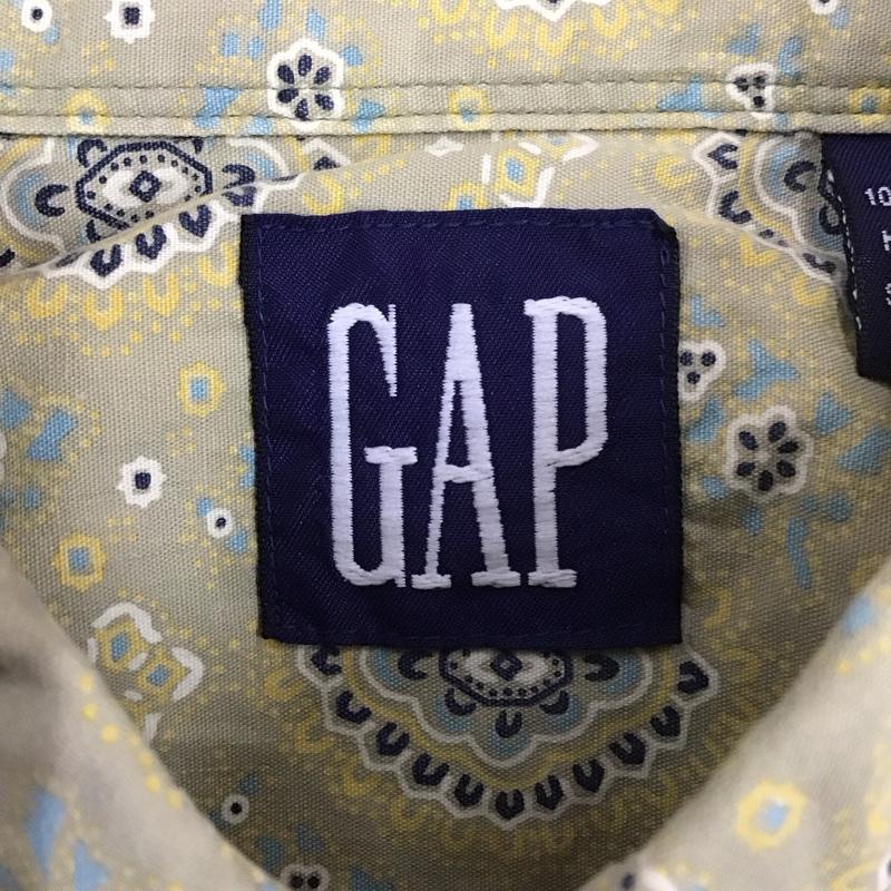 ギャップ GAP シャツ、ブラウス 長袖 長袖シャツ ボタンダウンシャツ カジュアルシャツ ペイズリー 総柄 90s M 総柄 X ペイズリー マルチカラー / マルチカラー /  メンズ USED 古着 中古 10110979