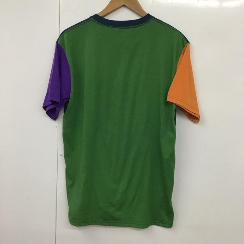 ゴースローキャラバン go slow caravan Tシャツ 半袖 4 ロゴ、文字 X プリント マルチカラー / マルチカラー /  メンズ USED 古着 中古 10130168